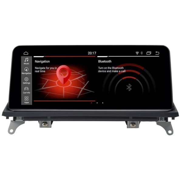 BMW X5 & X6 Android 10 Navigation Multimedia 10.25" Black Panel