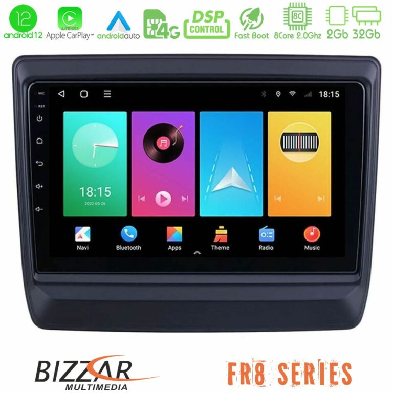 Bizzar Isuzu D-MAX 2020-2022 8core Android12 2+32GB Navigation Multimedia Tablet 9"