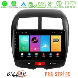 Bizzar FR8 Series Mitsubishi ASX 8core Android12 2+32GB Navigation Multimedia Tablet 10"