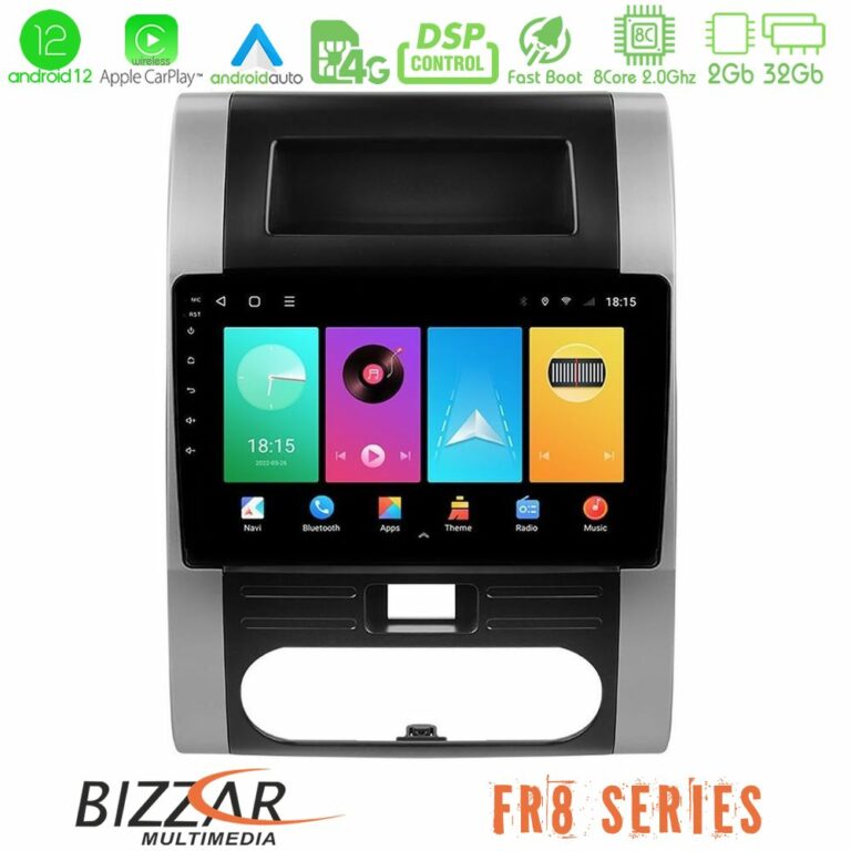 Bizzar FR8 Series Nissan X-Trail T31 8core Android13 2+32GB Navigation Multimedia Tablet 10"