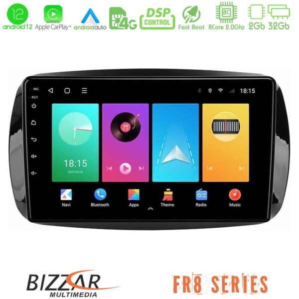 Bizzar Smart 453 8core Android12 2+32GB Navigation Multimedia Tablet 9"