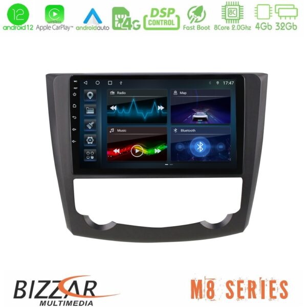 Bizzar M8 Series Renault Kadjar 8core Android13 4+32GB Navigation Multimedia Tablet 9"
