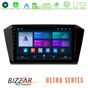 Bizzar Ultra Series VW Passat 8core Android11 8+128GB Navigation Multimedia Tablet 10"