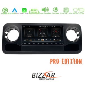 Bizzar Pro Edition Mercedes Sprinter W907 Android 10 8core Navigation Multimedia