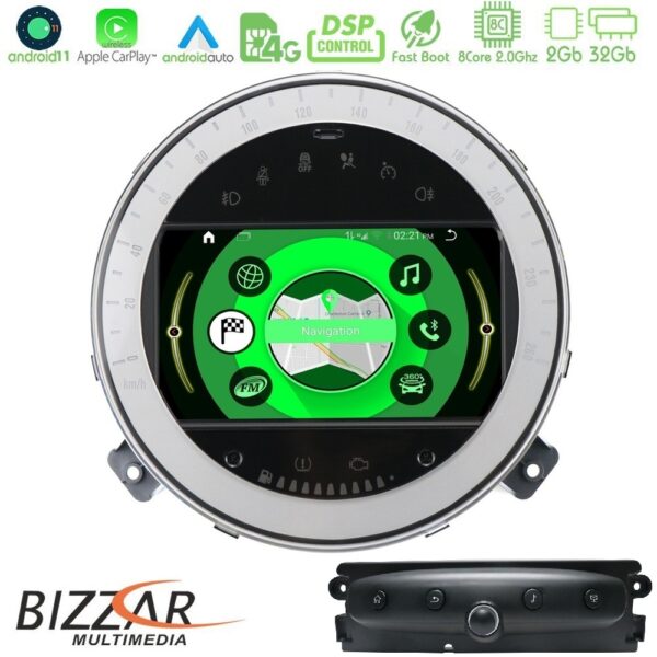Bizzar Mini Cooper/Countryman 8core Android13 2+32GB Navigation Multimedia System - Image 2