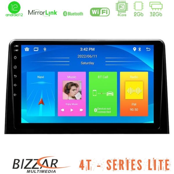 Bizzar 4T Series Peugeot Partner / Citroën Berlingo 2020-> 4Core Android12 2+32GB Navigation Multimedia Tablet 10"