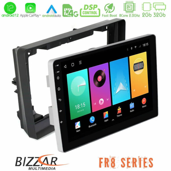 Bizzar FR8 Series Peugeot 308 2013-2020 8core Android12 2+32GB Navigation Multimedia Tablet 9"