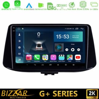 Bizzar G+ Series Hyundai i30 8core Android12 6+128GB Navigation Multimedia Tablet 9"