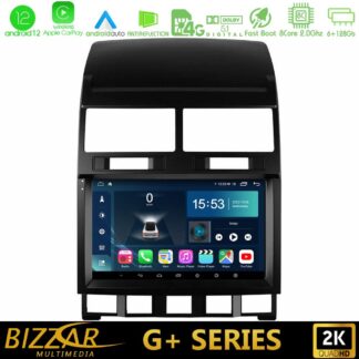 Bizzar G+ Series VW Touareg 2002 – 2010 8core Android12 6+128GB Navigation Multimedia Tablet 9"