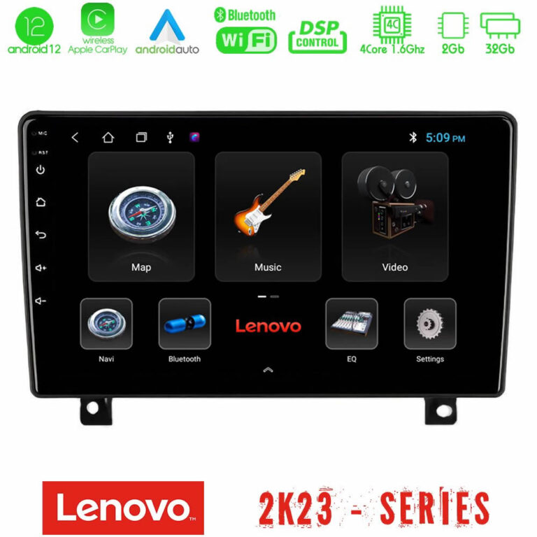 Lenovo Car Pad Opel Astra H 4Core Android12 2+32GB Navigation Multimedia Tablet 9" (dashboard version)