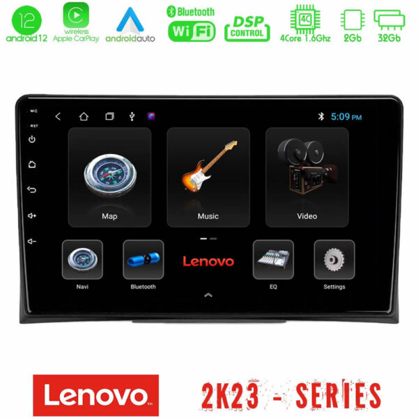 Lenovo Car Pad VW Transporter 2003-2015 4Core Android12 2+32GB Navigation Multimedia Tablet 9"