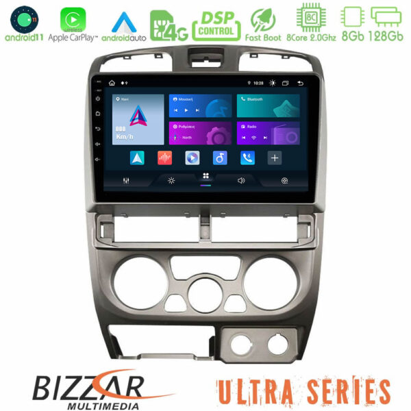 Bizzar ULTRA Series Isuzu D-Max 2004-2006 8core Android11 8+128GB Navigation Multimedia Tablet 9"