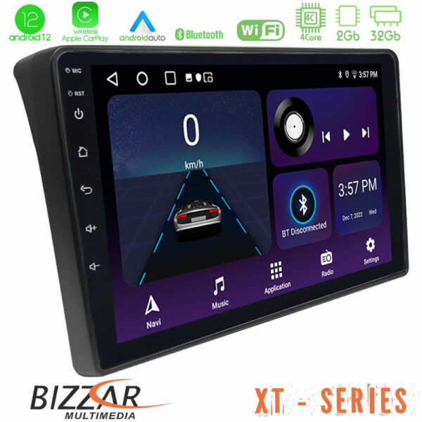Bizzar XT Series Fiat Ducato/Citroen Jumper/Peugeot Boxer 4Core Android12 2+32GB Navigation Multimedia Tablet 9"