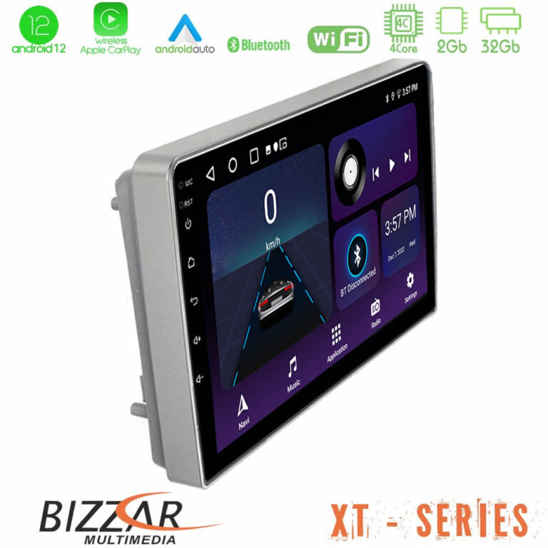 Bizzar XT Series Opel Astra/Corsa/Antara/Zafira 4Core Android12 2+32GB Navigation Multimedia Tablet 9"