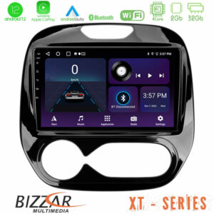Bizzar XT Series Renault Captur 2013-2019 (Auto AC) 4Core Android12 2+32GB Navigation Multimedia Tablet 9"