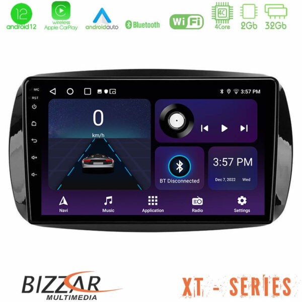 Bizzar XT Series Smart 453 4Core Android12 2+32GB Navigation Multimedia Tablet 9"