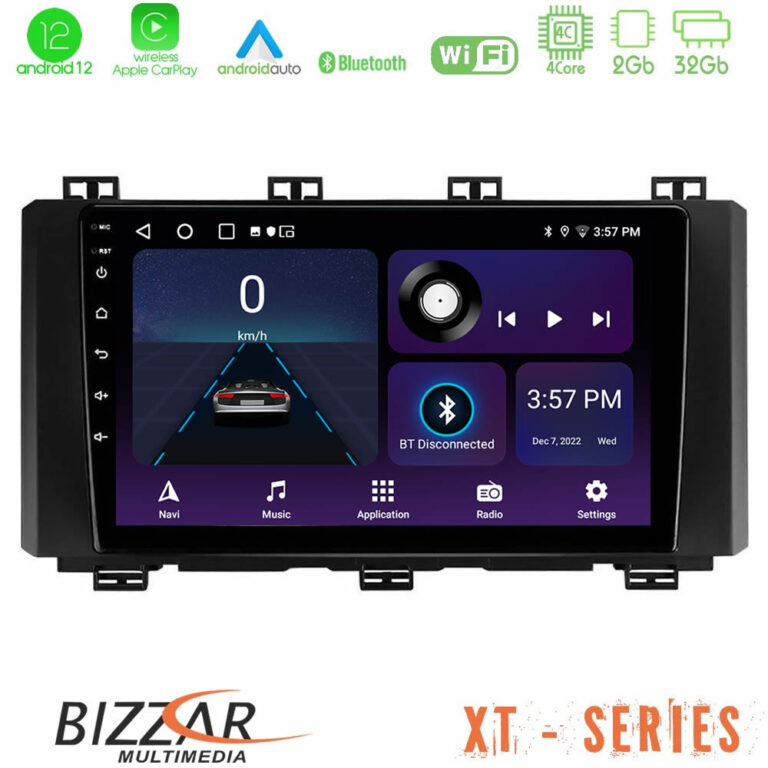 Bizzar XT Series Seat Ateca 2017-2021 4Core Android12 2+32GB Navigation Multimedia Tablet 9"