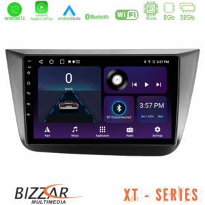 Bizzar XT Series Seat Altea 2004-2015 4Core Android12 2+32GB Navigation Multimedia Tablet 9"