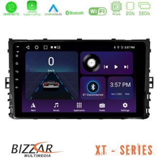 Bizzar XT Series VW MQB 2017-> 4Core Android12 2+32GB Navigation Multimedia 9"