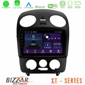 Bizzar XT Series VW Beetle 4Core Android12 2+32GB Navigation Multimedia Tablet 9"