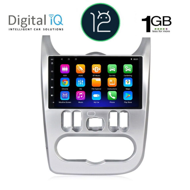 DIGITAL IQ RTA 1101_GPS (9inc) MULTIMEDIA TABLET OEM DACIA DUSTER – LOGAN – SANDERO mod. 2006-2012 - Image 2