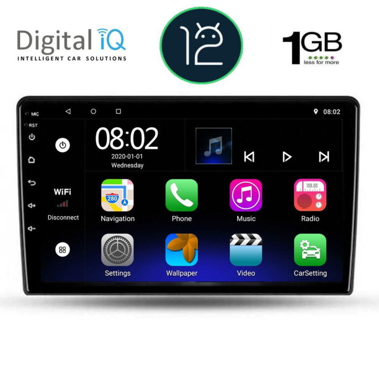 DIGITAL IQ RTA 1102_GPS (9inc) MULTIMEDIA TABLET OEM DACIA DUSTER mod. 2012-2019