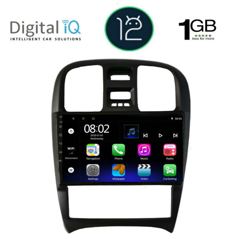 DIGITAL IQ RTA 1247_GPS (9inc) MULTIMEDIA TABLET OEM HYUNDAI SONATA mod. 2000-2006