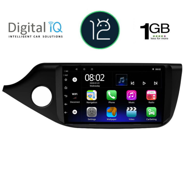 DIGITAL IQ RTA 1302_GPS (9inc) MULTIMEDIA TABLET OEM KIA CEED  mod. 2012-2018