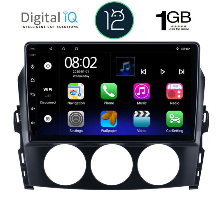 DIGITAL IQ RTA 1392_GPS (9inc) MULTIMEDIA TABLET OEM MAZDA MX5 mod. 2005-2015