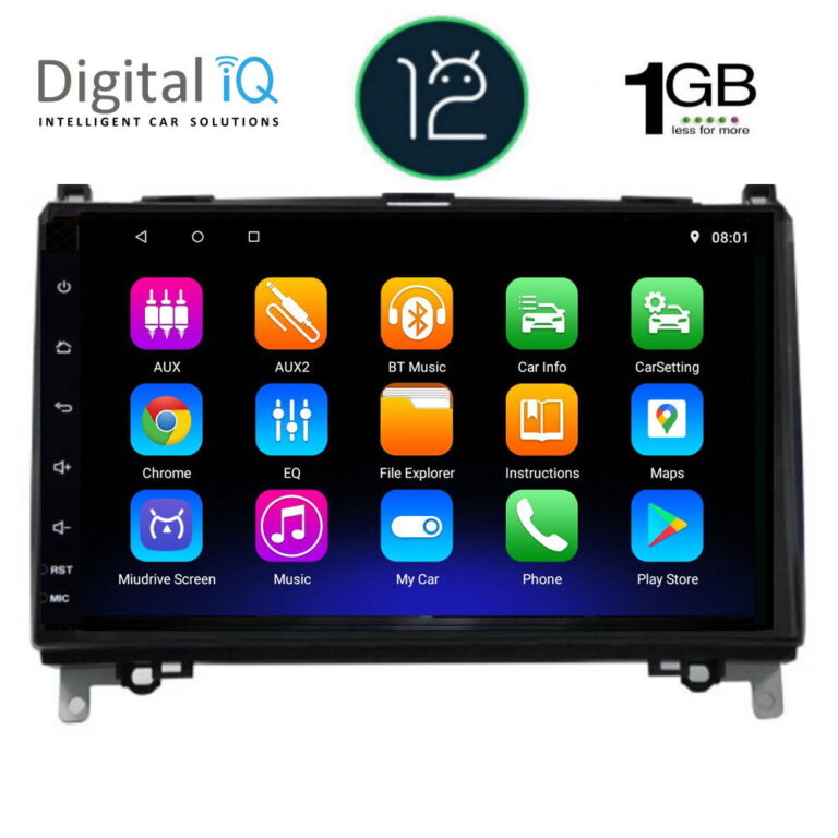 DIGITAL IQ RTA 1400_GPS (9inc) MULTIMEDIA TABLET OEM MERCEDES A – B -SPRINTER – VITO mod. 2004> - Image 2