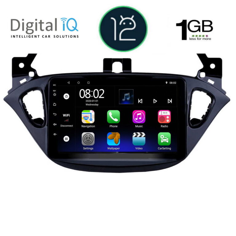 DIGITAL IQ RTA 1486_GPS (9inc) MULTIMEDIA TABLET OEM OPEL ADAM - CORSA E  mod. 2014-2021