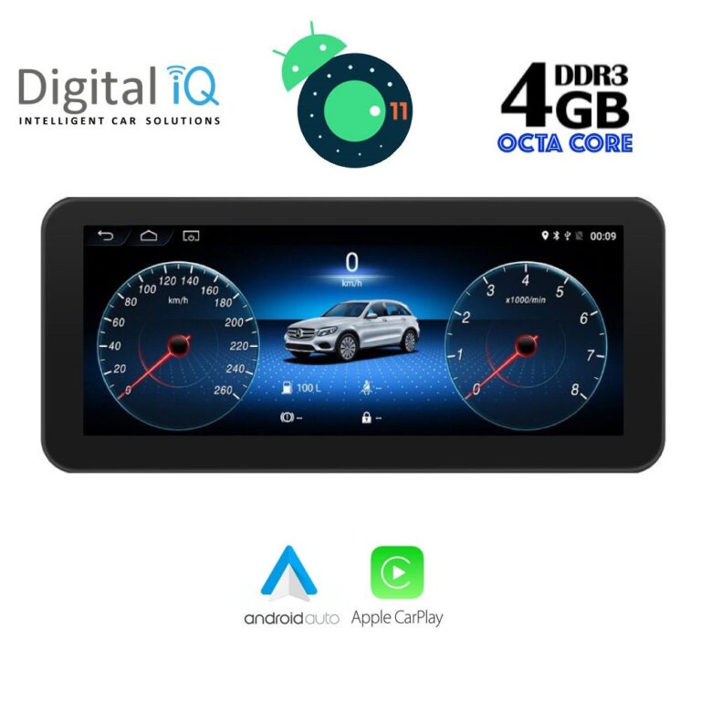 DIGITAL IQ TOP 14980_CPA (10.25'') MULTIMEDIA OEM MERCEDES A – CLA – GLA mod. 2013-2015 (NTG 4.5)