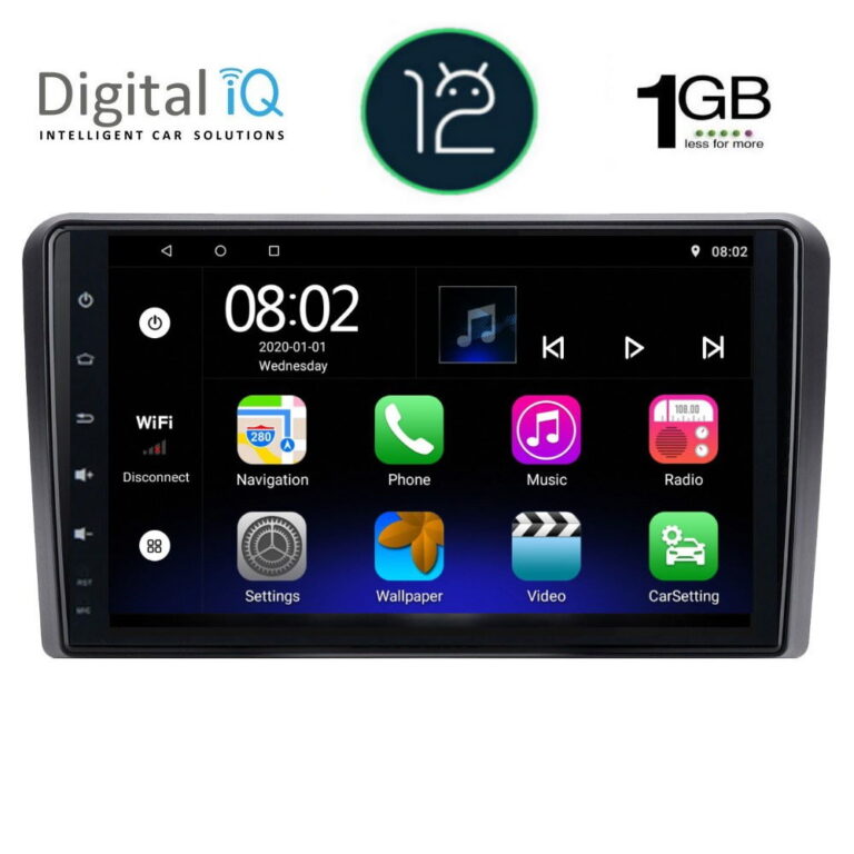 DIGITAL IQ RTA 1514_GPS (9inc) MULTIMEDIA TABLET OEM PEUGEOT 308  mod. 2013>