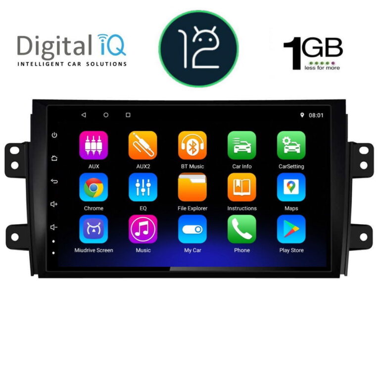 DIGITAL IQ RTA 1688_GPS (9inc) MULTIMEDIA TABLET OEM FIAT SEDICI – SUZUKI SX4 mod. 2005-2013 - Image 2