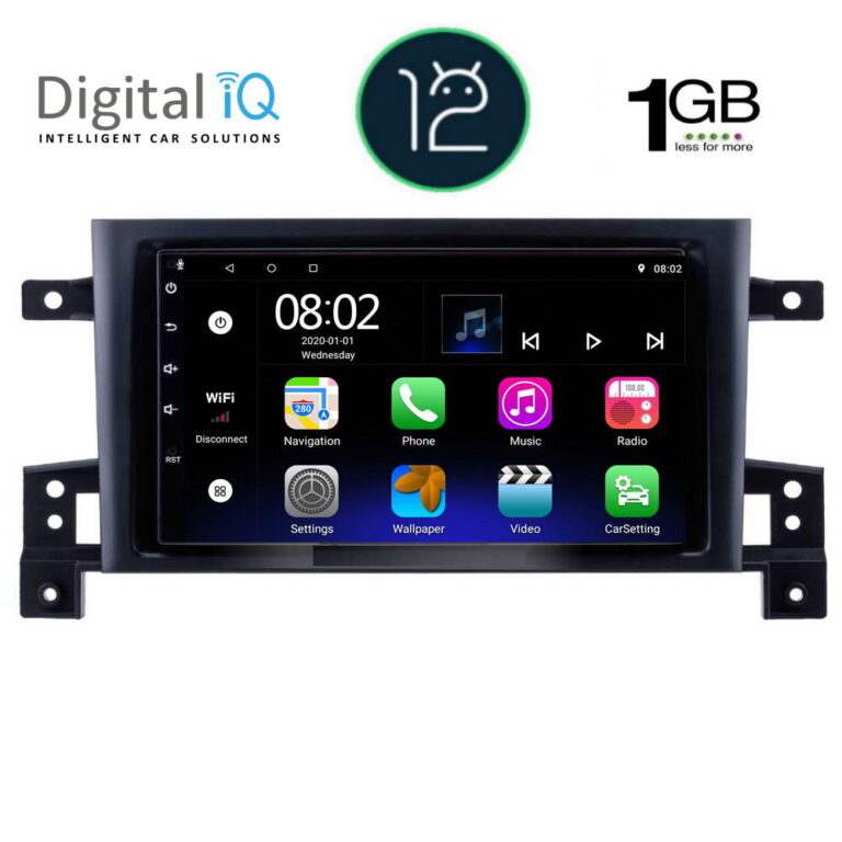 DIGITAL IQ RTA 1696_GPS (9inc) MULTIMEDIA TABLET OEM SUZUKI GRAND VITARA mod. 2005-2015