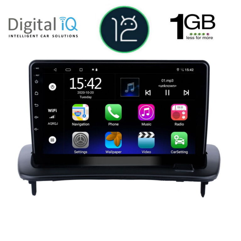 DIGITAL IQ RTA 1783_GPS (9inc) MULTIMEDIA TABLET OEM VOLVO C30 - S40 mod. 2005-2013