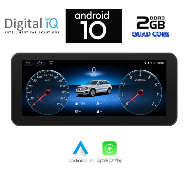 DIGITAL IQ X980_CPA (10.25'') MULTIMEDIA OEM MERCEDES A – CLA – GLA – B mod. 2012-2015 (NTG 4.5)