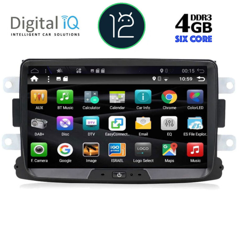 DIGITAL IQ BXP 434_GPS (8" DECK) MULTIMEDIA OEM DACIA - RENAULT CAPTURE mod. 2012-2019 - Image 2