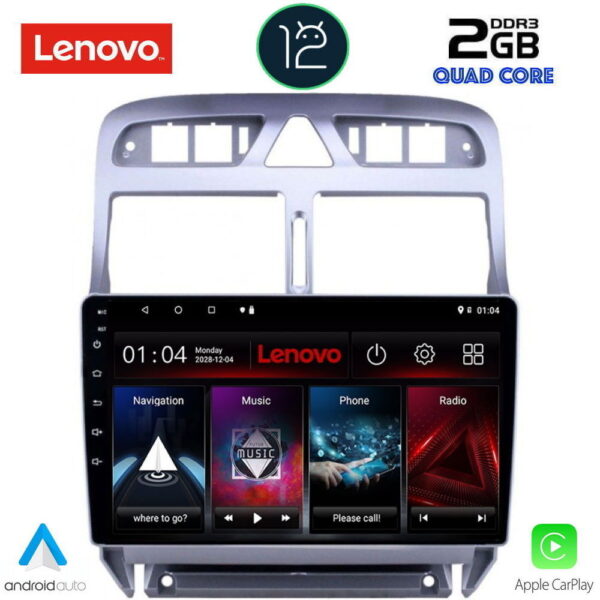 LENOVO LVB 4512_GPS (9inc) MULTIMEDIA TABLET OEM PEUGEOT 307 mod. 2001-2008
