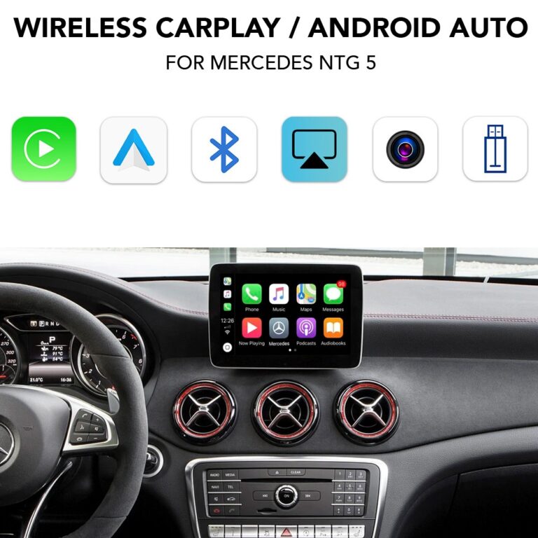 DIGITAL IQ CPAA BENZ NTG5 (CARPLAY / ANDROID AUTO BOX for MERCEDES A – CLA – GLA mod. 2016-2019)