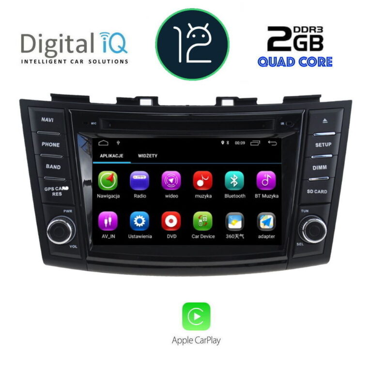 DIGITAL IQ MSM 379_CP (7'' DVD) MULTIMEDIA OEM SUZUKI SWIFT mod. 2011-2016 - Image 2