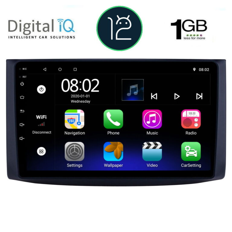 DIGITAL IQ RTA 1072_GPS (9inc) MULTIMEDIA TABLET OEM CHEVROLET AVEO mod. 2006-2010