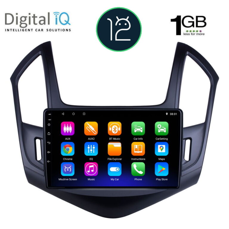 DIGITAL IQ RTA 1077_GPS (9inc) MULTIMEDIA TABLET OEM CHEVROLET CRUZE mod. 2013-2015 - Image 2