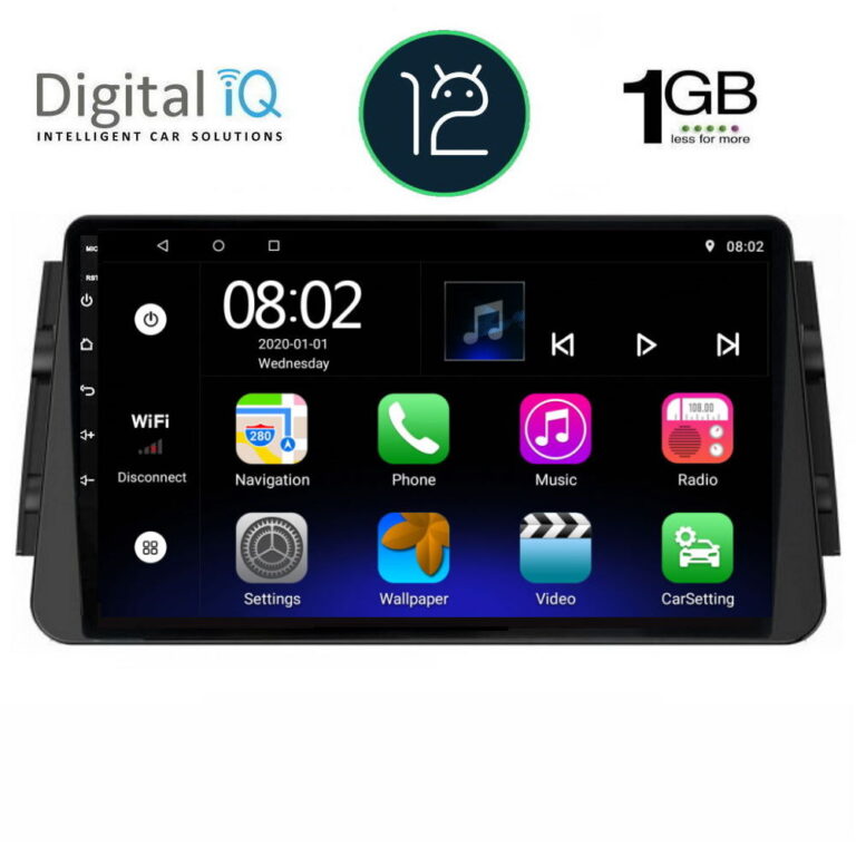 DIGITAL IQ RTA 1460_GPS (9inc) MULTIMEDIA TABLET OEM NISSAN MICRA mod. 2017>