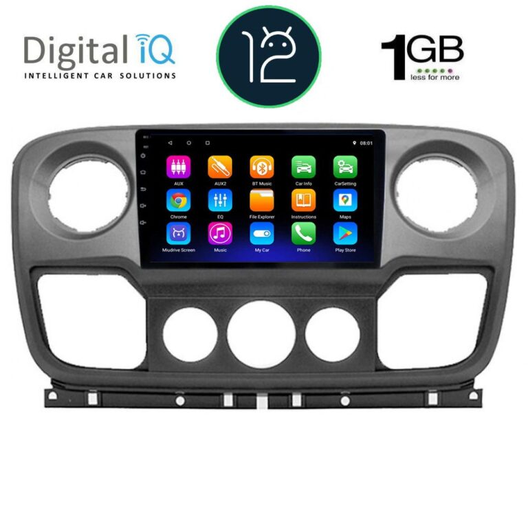 DIGITAL IQ RTA 1463_GPS (10inc) MULTIMEDIA TABLET OEM NISSAN NV400 - OPEL MOVANO - RENAULT MASTER mod. 2010-2020 - Image 2