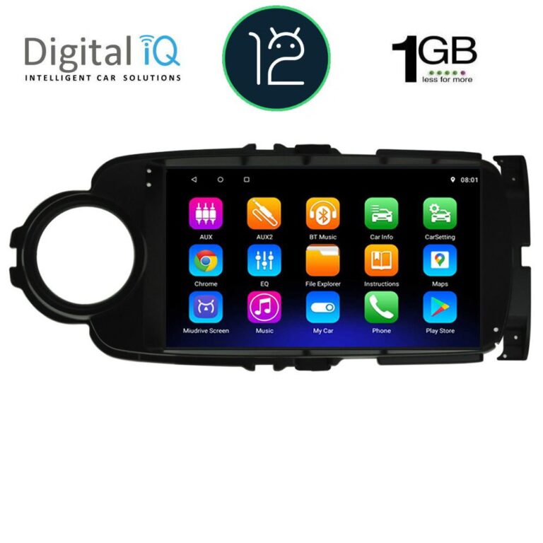 DIGITAL IQ RTA 1737_GPS (9inc) MULTIMEDIA TABLET OEM TOYOTA YARIS mod. 2011-2020 - Image 2