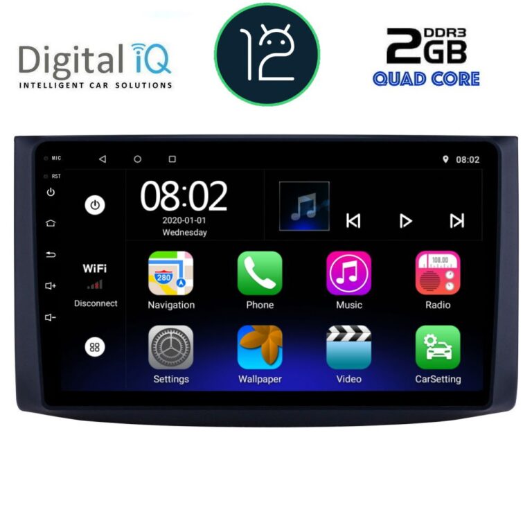 DIGITAL IQ RTB 2072_GPS (9inc) MULTIMEDIA TABLET OEM CHEVROLET AVEO mod. 2006-2010