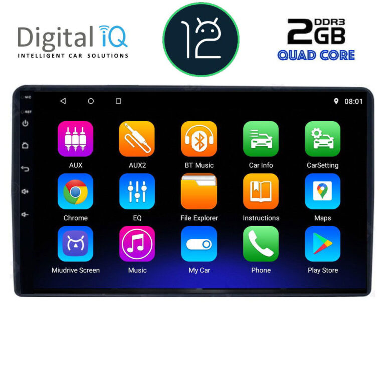 DIGITAL IQ RTB 2081_GPS (9inc) MULTIMEDIA TABLET OEM CITROEN – PEUGEOT mod. 2008-2018 - Image 2