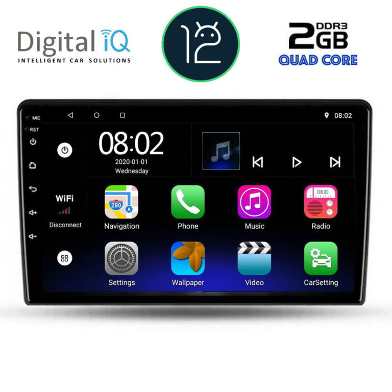 DIGITAL IQ RTB 2102_GPS (9inc) MULTIMEDIA TABLET OEM DACIA DUSTER mod. 2012-2019