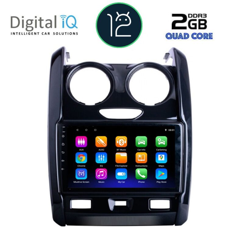 DIGITAL IQ RTB 2103_GPS (9inc) MULTIMEDIA TABLET OEM DACIA DUSTER mod. 2012-2019 - Image 2